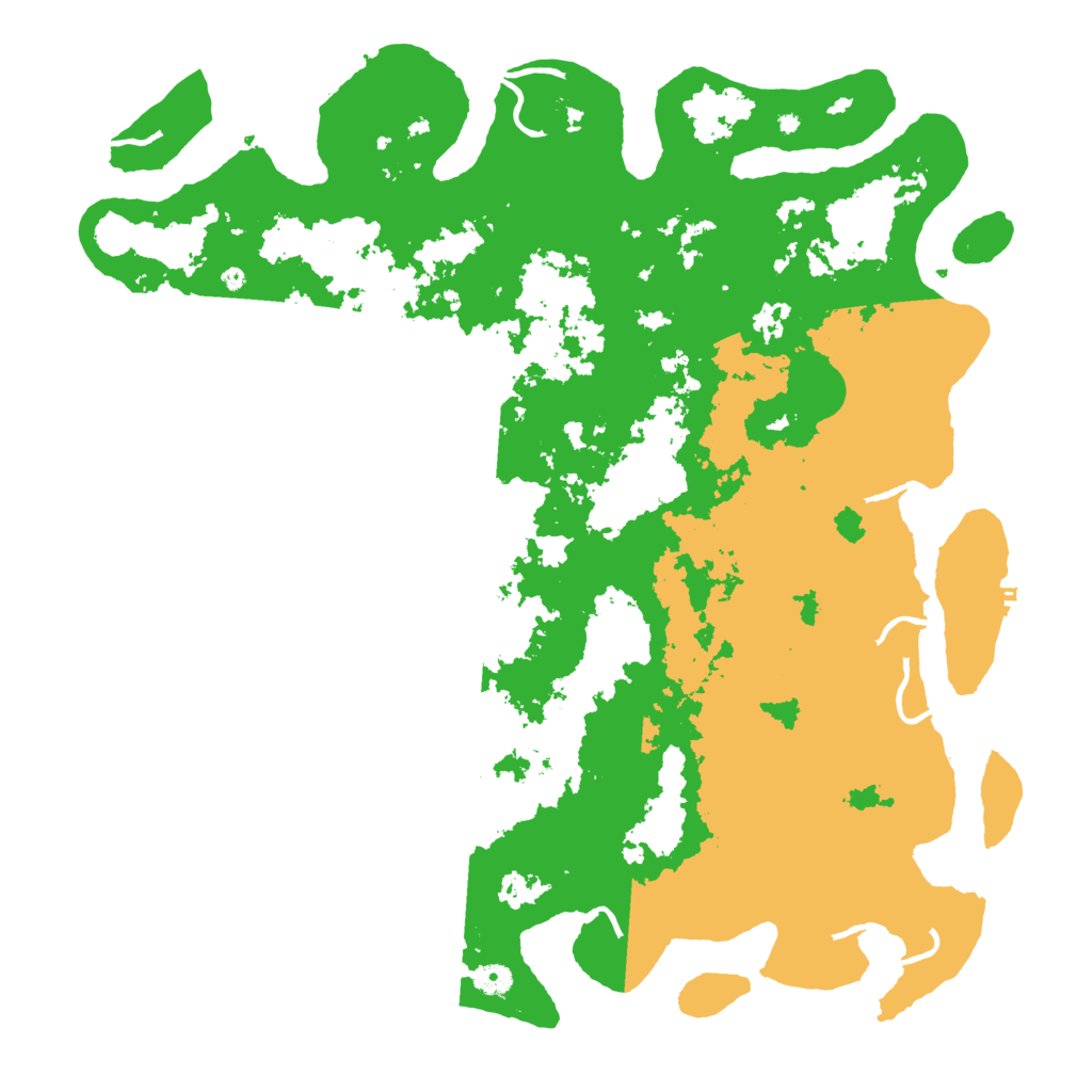 Biome Rust Map: Procedural Map, Size: 5000, Seed: 1667902686