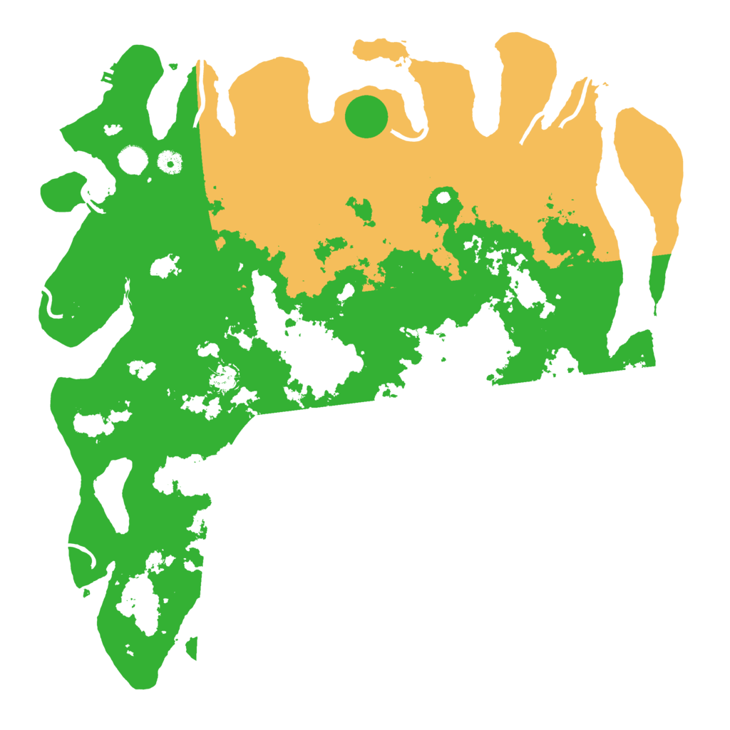 Biome Rust Map: Procedural Map, Size: 4500, Seed: 214875616