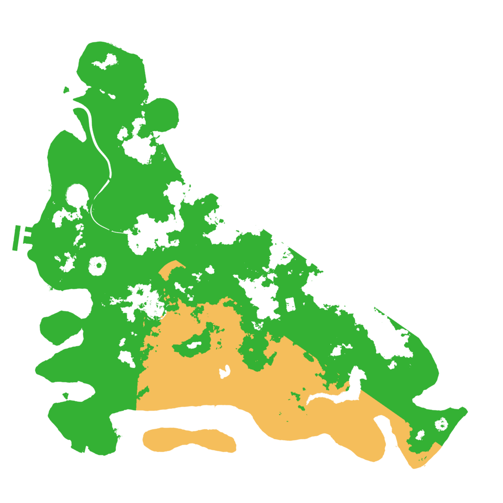 Biome Rust Map: Procedural Map, Size: 4000, Seed: 276128752