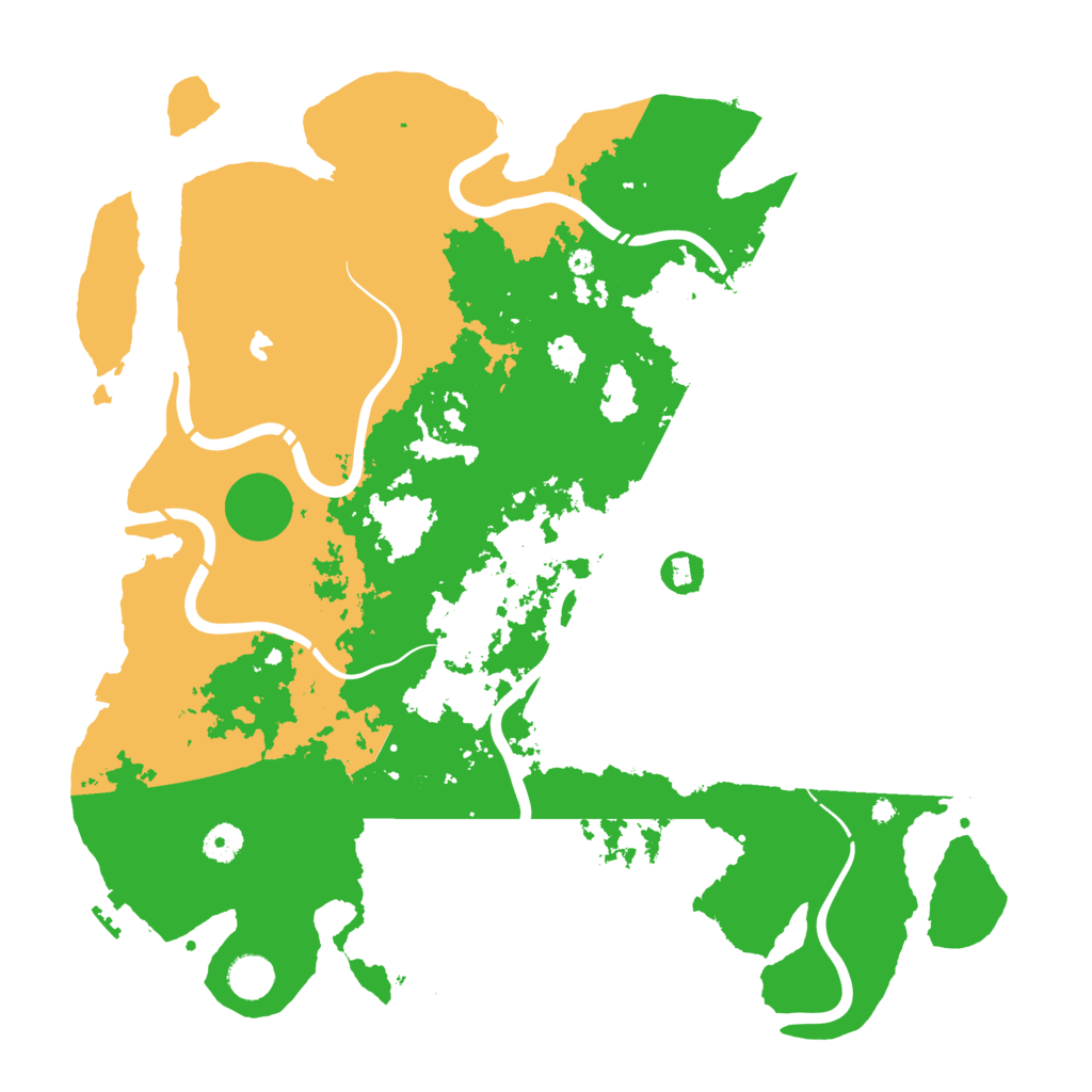 Biome Rust Map: Procedural Map, Size: 4250, Seed: 879371853