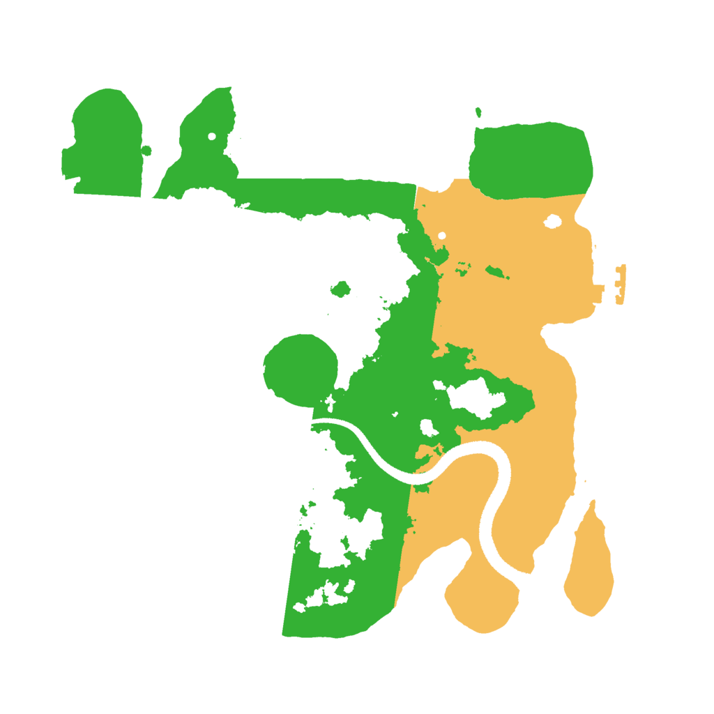 Biome Rust Map: Procedural Map, Size: 2700, Seed: 1576843293