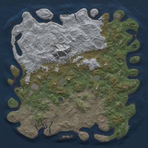 Thumbnail Rust Map: Procedural Map, Size: 5500, Seed: 648252, 18 Monuments