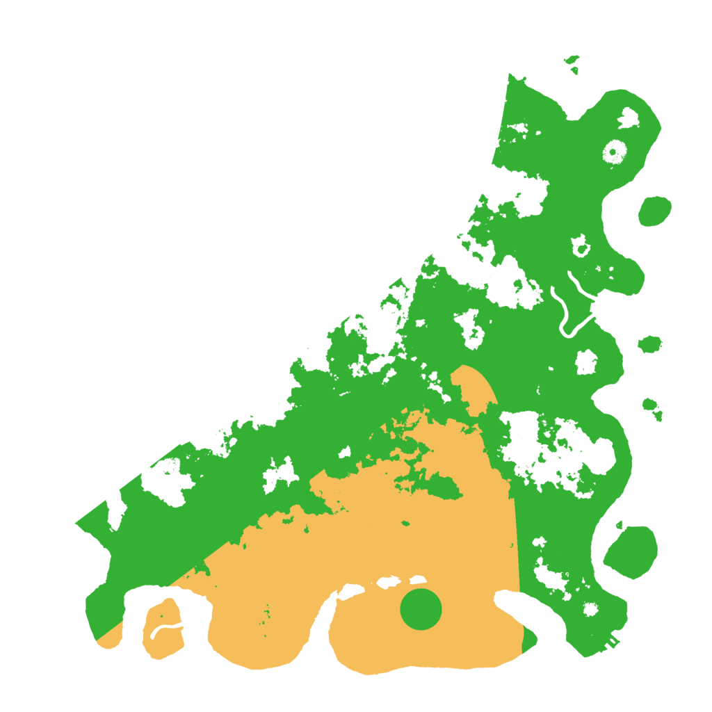 Biome Rust Map: Procedural Map, Size: 4500, Seed: 803292566