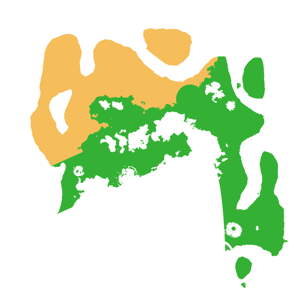 Biome Rust Map: Procedural Map, Size: 3000, Seed: 1957084279