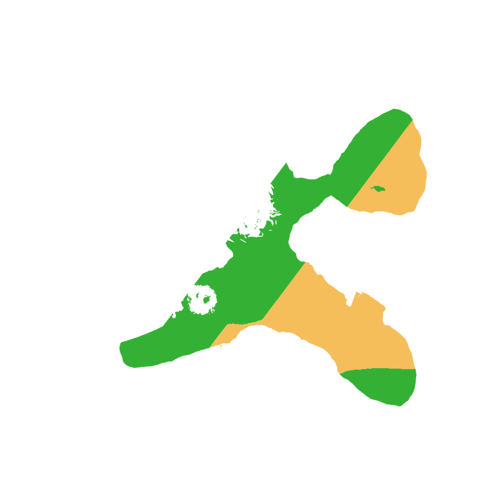 Biome Rust Map: Procedural Map, Size: 1750, Seed: 1235623