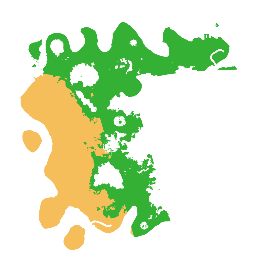 Biome Rust Map: Procedural Map, Size: 3500, Seed: 1898156995