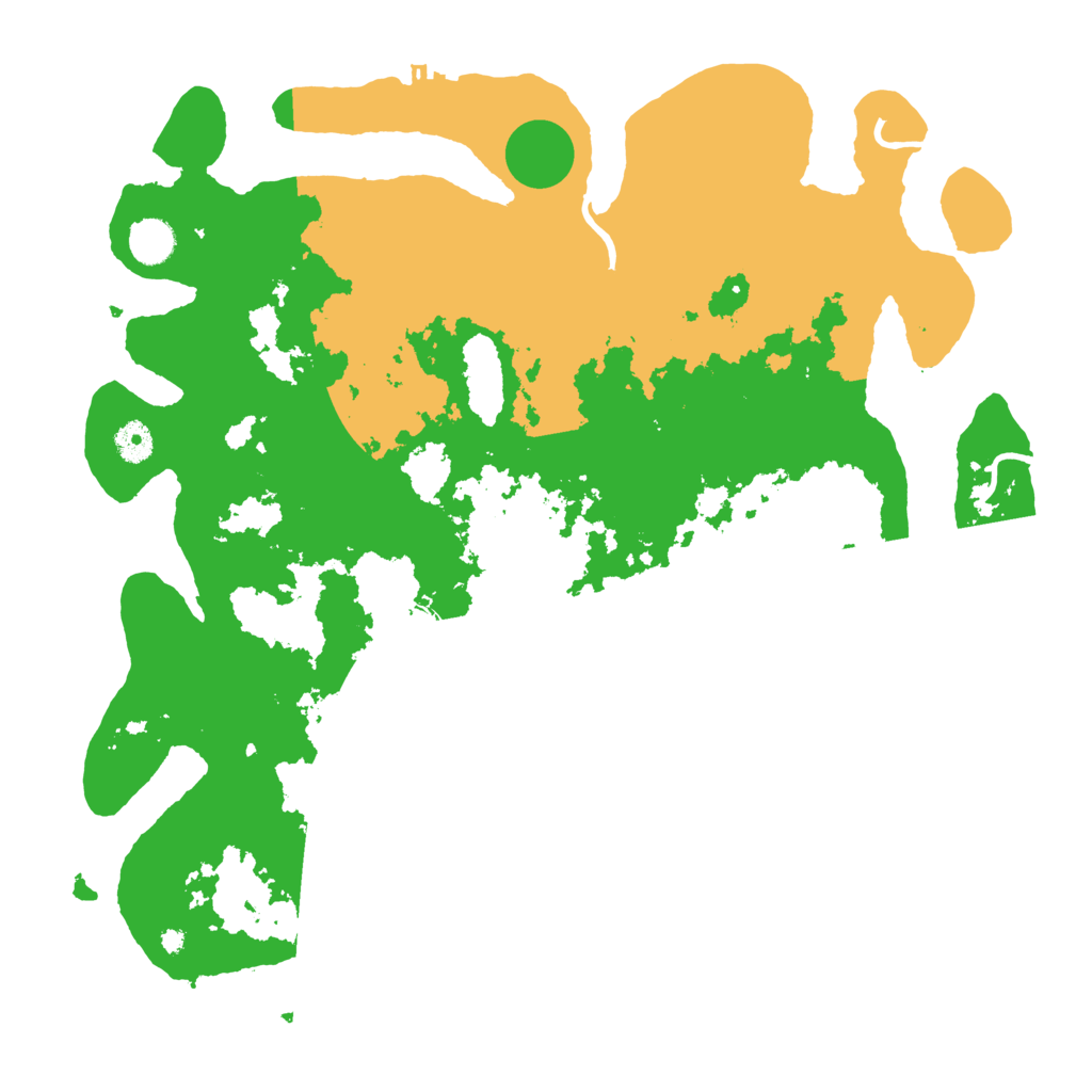 Biome Rust Map: Procedural Map, Size: 4200, Seed: 942368