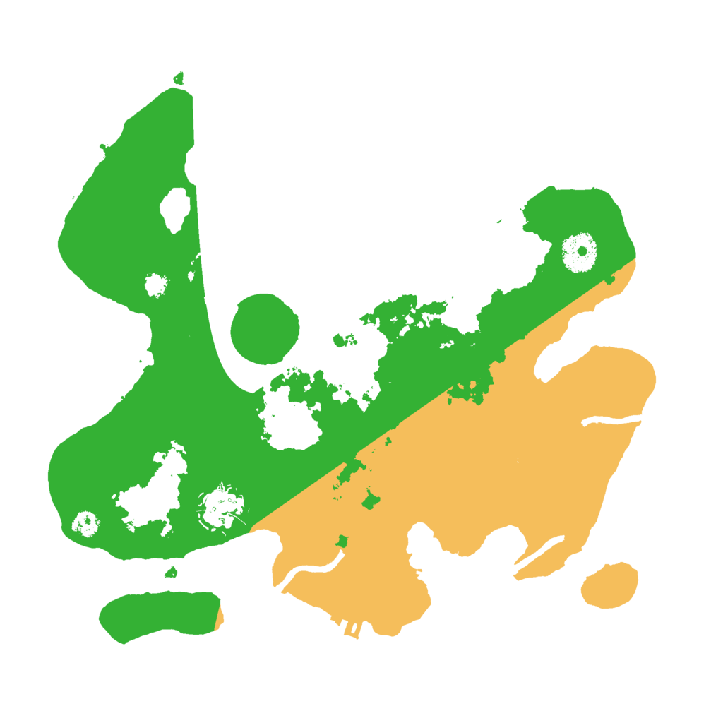 Biome Rust Map: Procedural Map, Size: 2931, Seed: 197