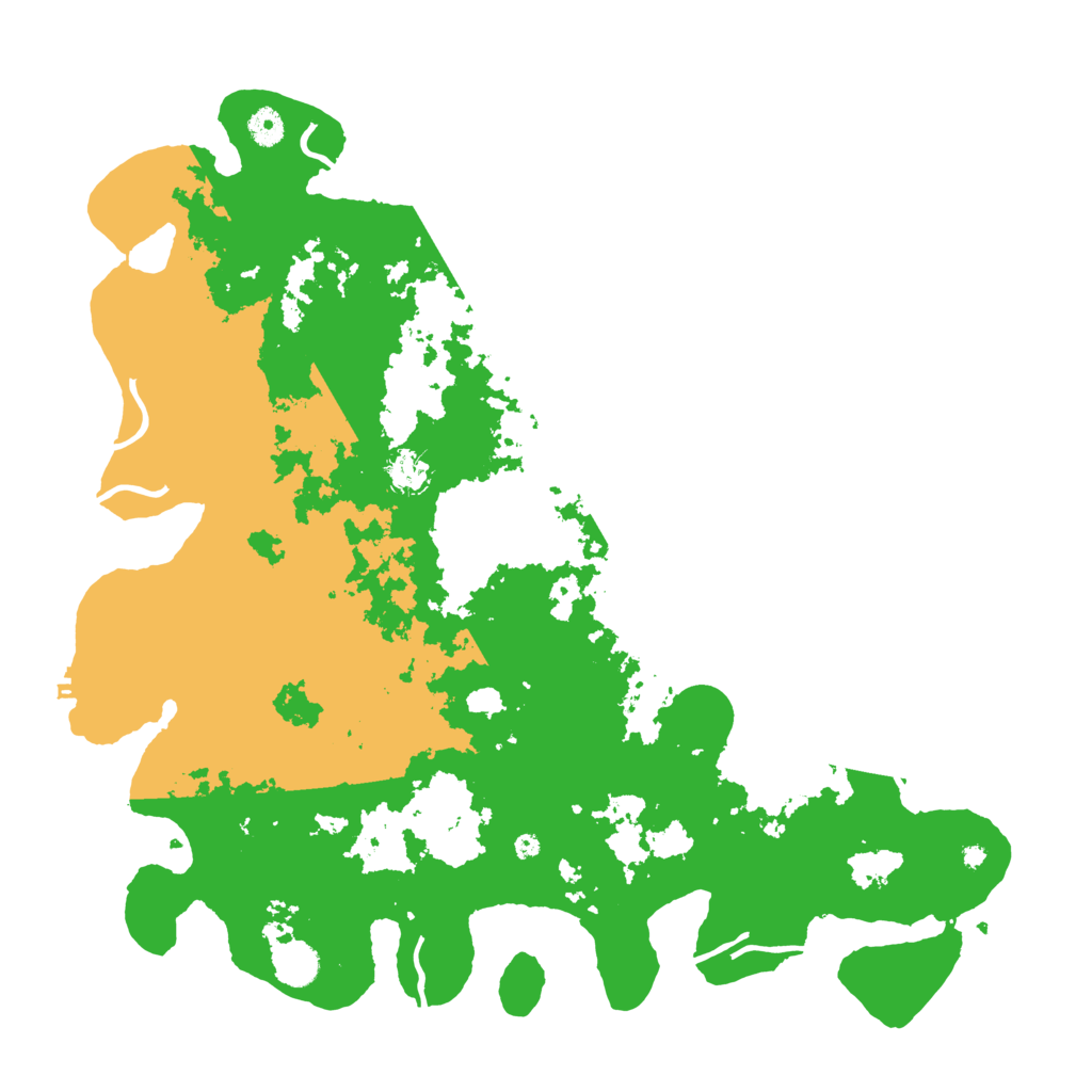 Biome Rust Map: Procedural Map, Size: 4500, Seed: 1151