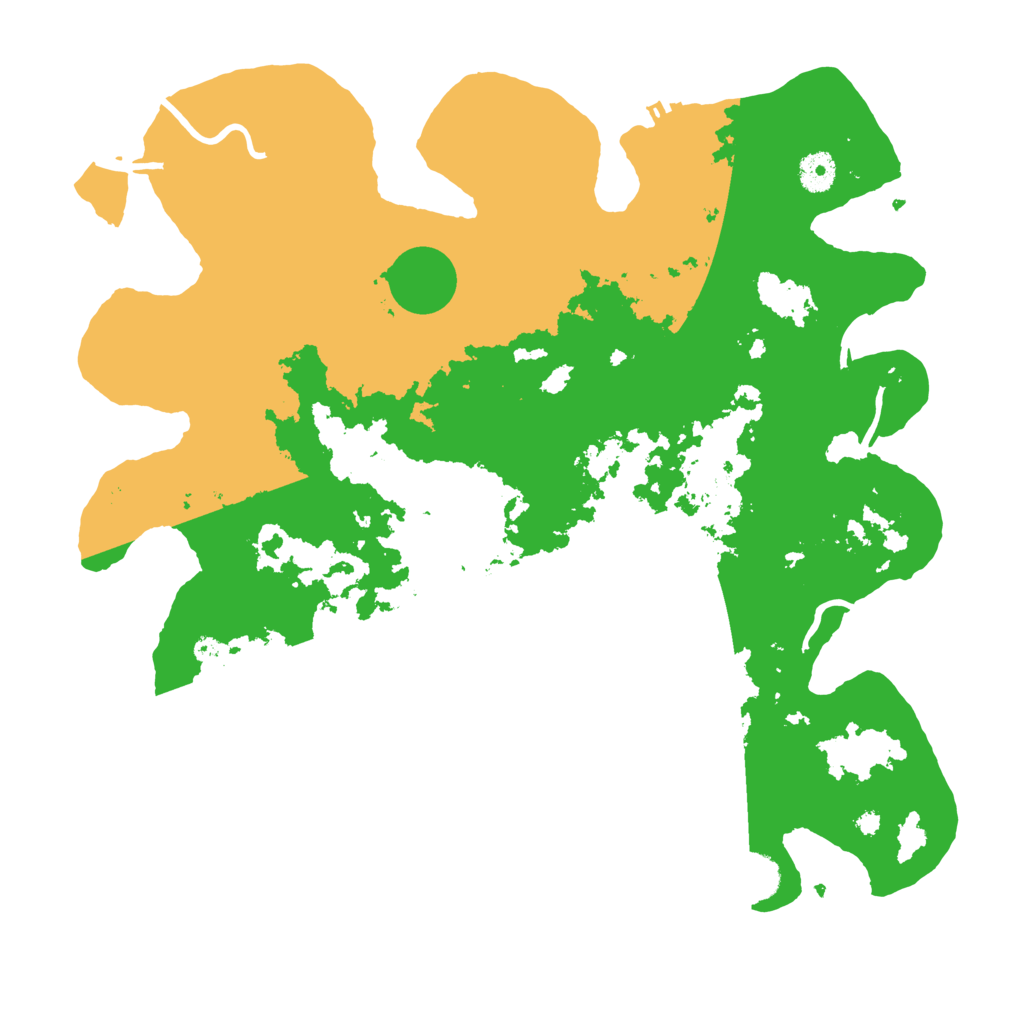 Biome Rust Map: Procedural Map, Size: 4000, Seed: 772565392