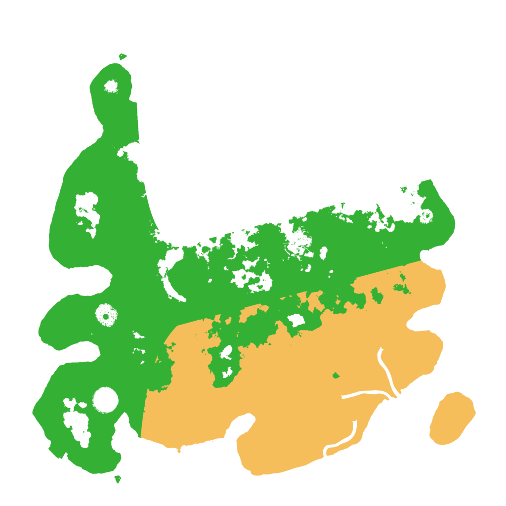 Biome Rust Map: Procedural Map, Size: 3500, Seed: 786696225