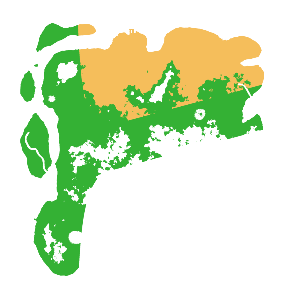 Biome Rust Map: Procedural Map, Size: 4000, Seed: 484840036