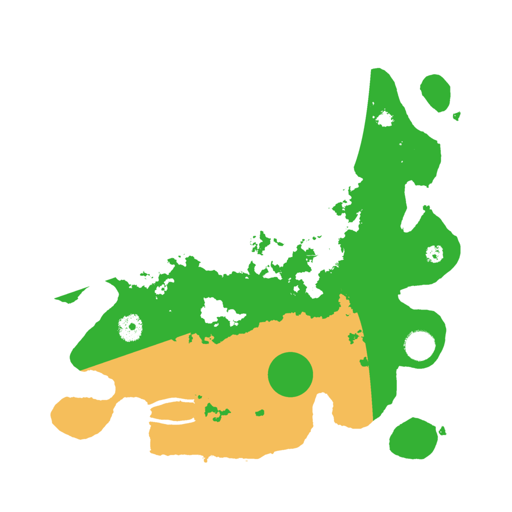 Biome Rust Map: Procedural Map, Size: 3000, Seed: 1960510820