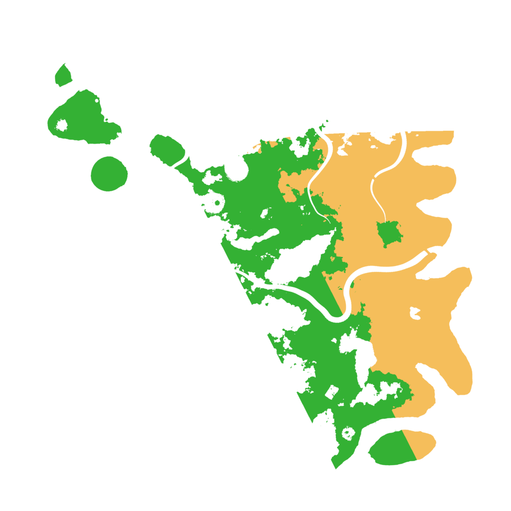 Biome Rust Map: Procedural Map, Size: 4000, Seed: 212123123