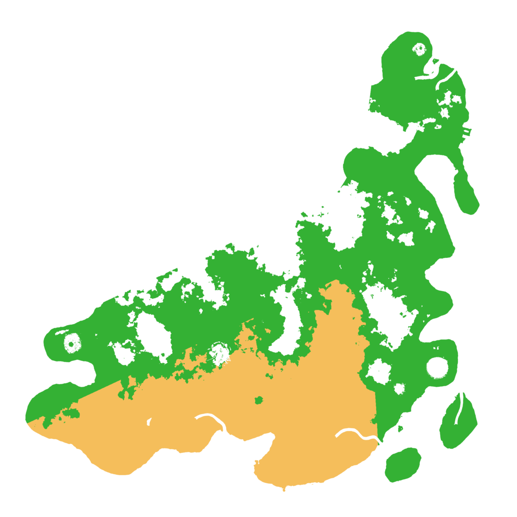 Biome Rust Map: Procedural Map, Size: 4252, Seed: 530321564
