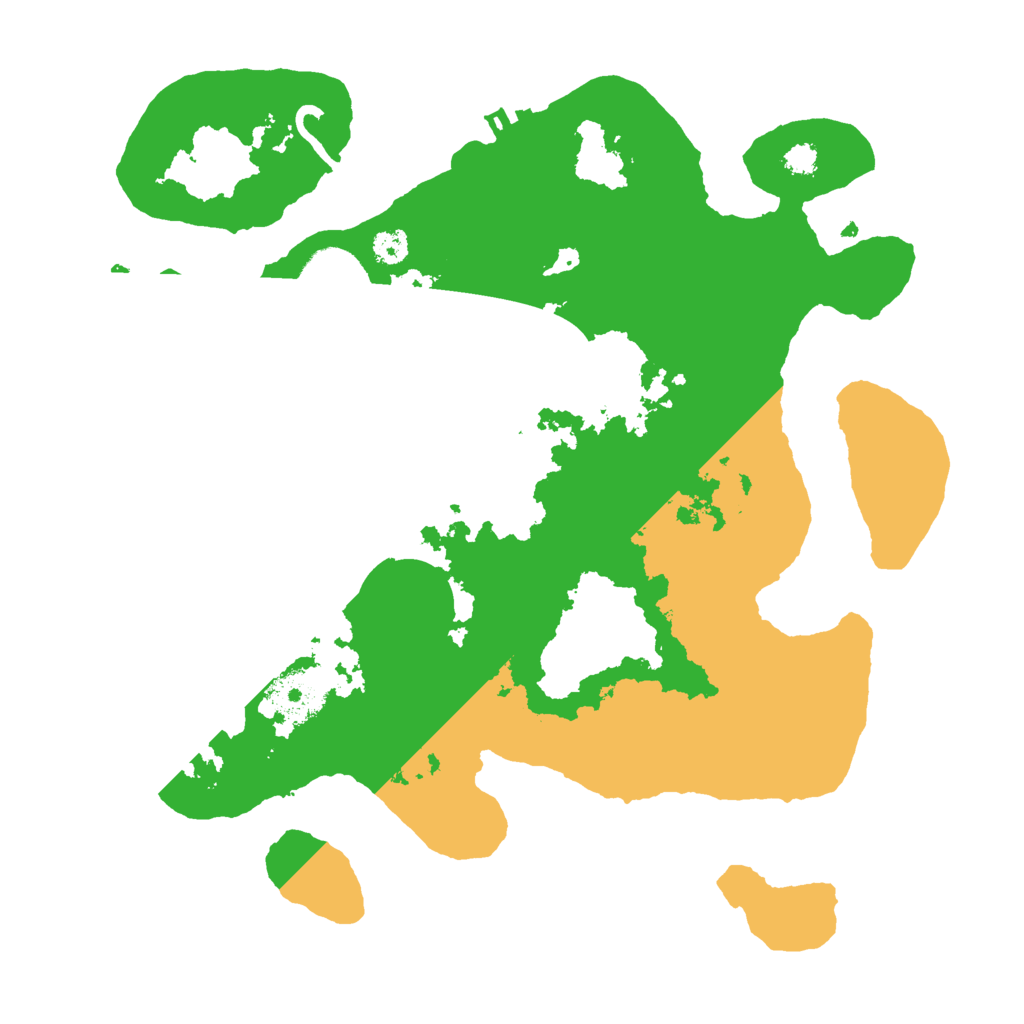 Biome Rust Map: Procedural Map, Size: 3000, Seed: 2082756339