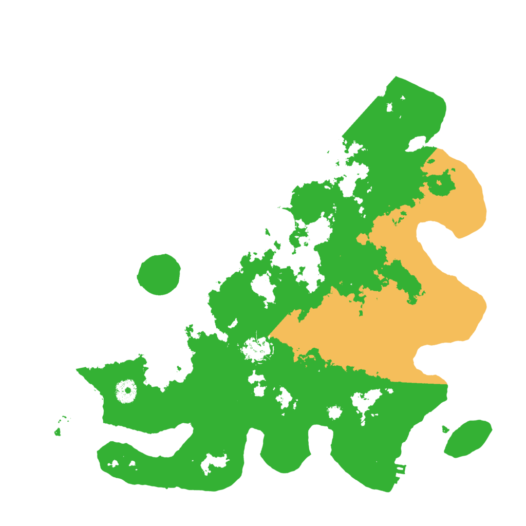 Biome Rust Map: Procedural Map, Size: 3500, Seed: 1628829962