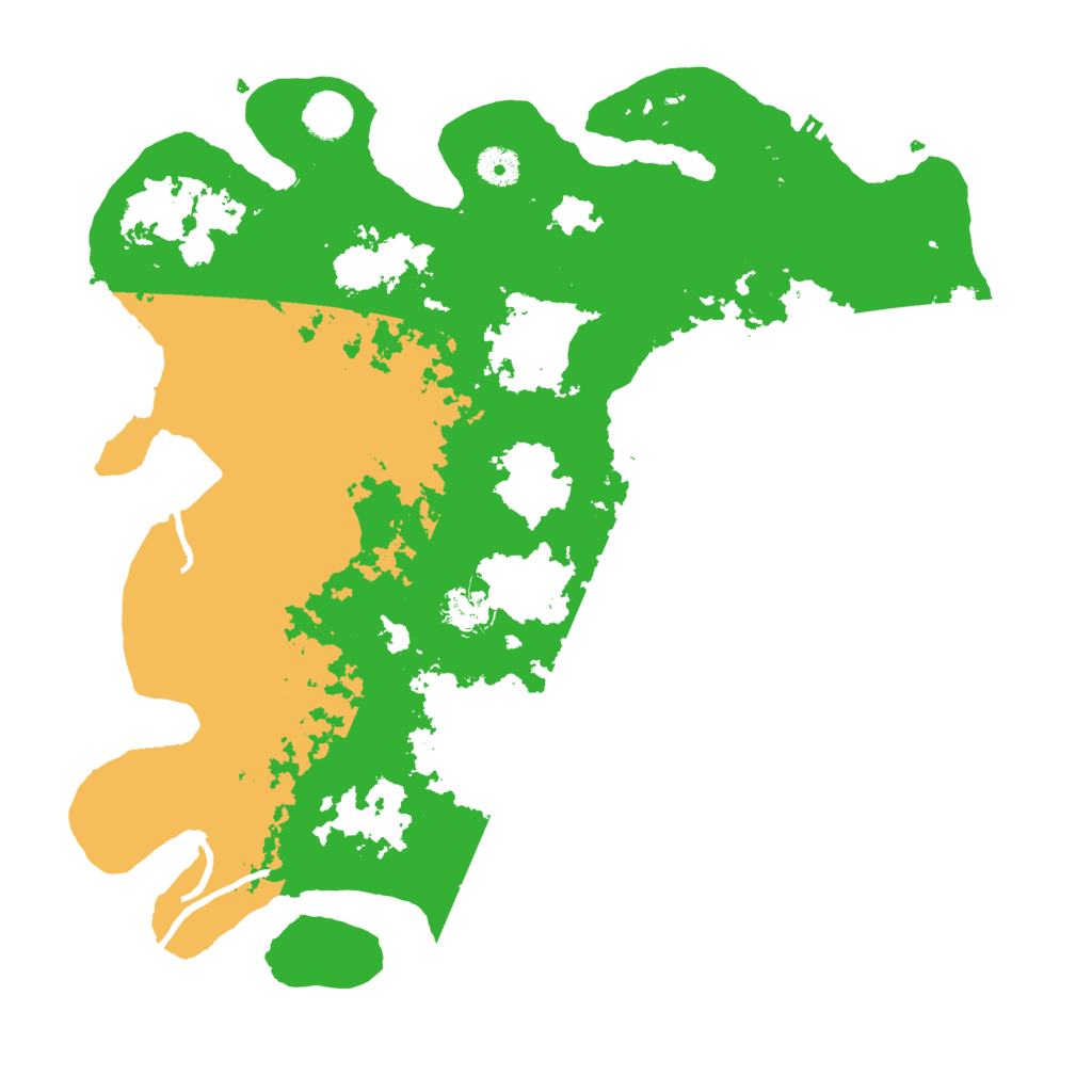 Biome Rust Map: Procedural Map, Size: 4000, Seed: 74527