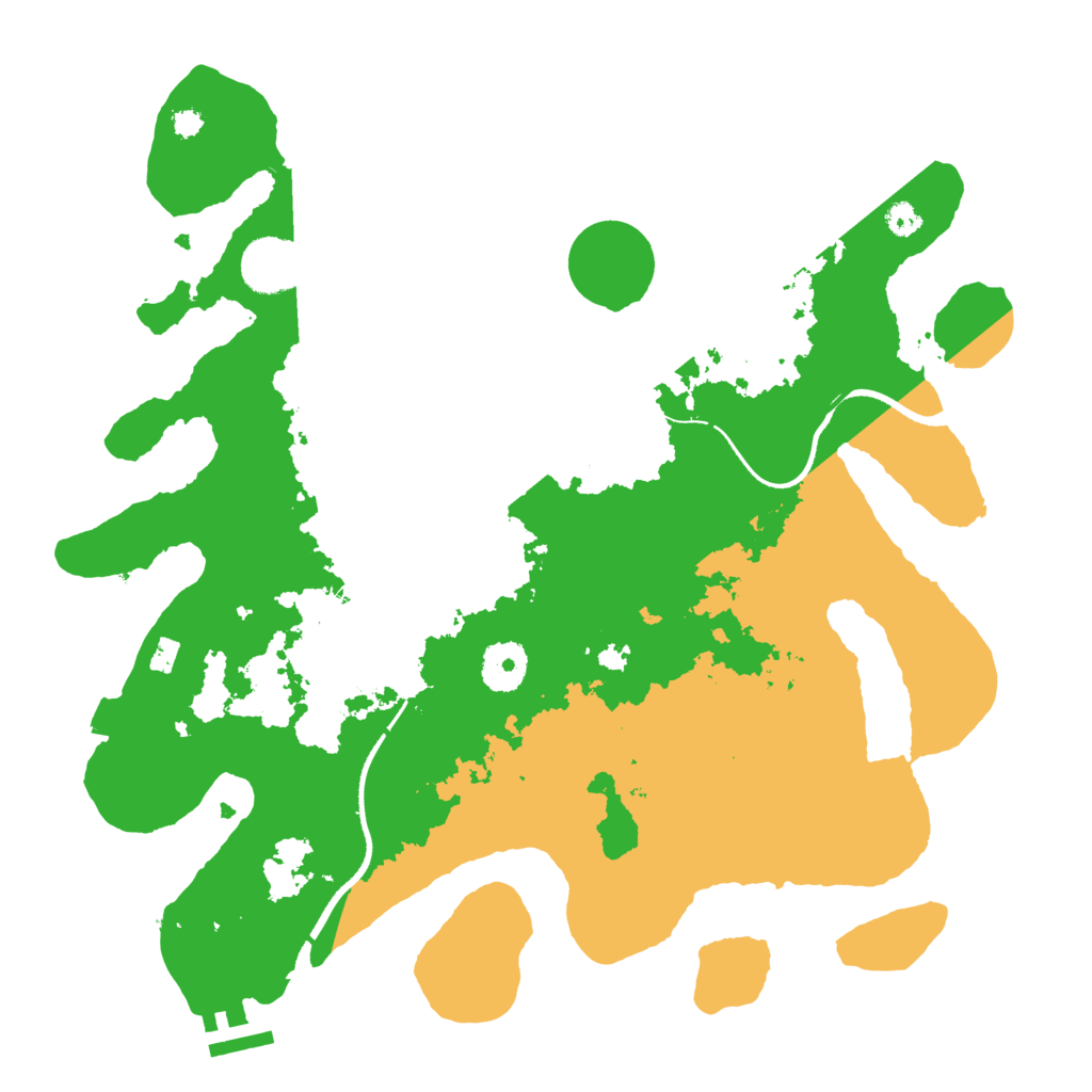 Biome Rust Map: Procedural Map, Size: 3400, Seed: 18428862