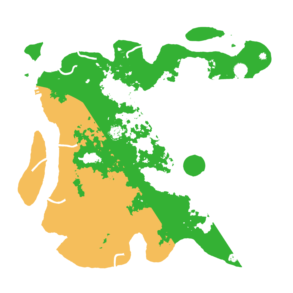 Biome Rust Map: Procedural Map, Size: 3750, Seed: 7696785