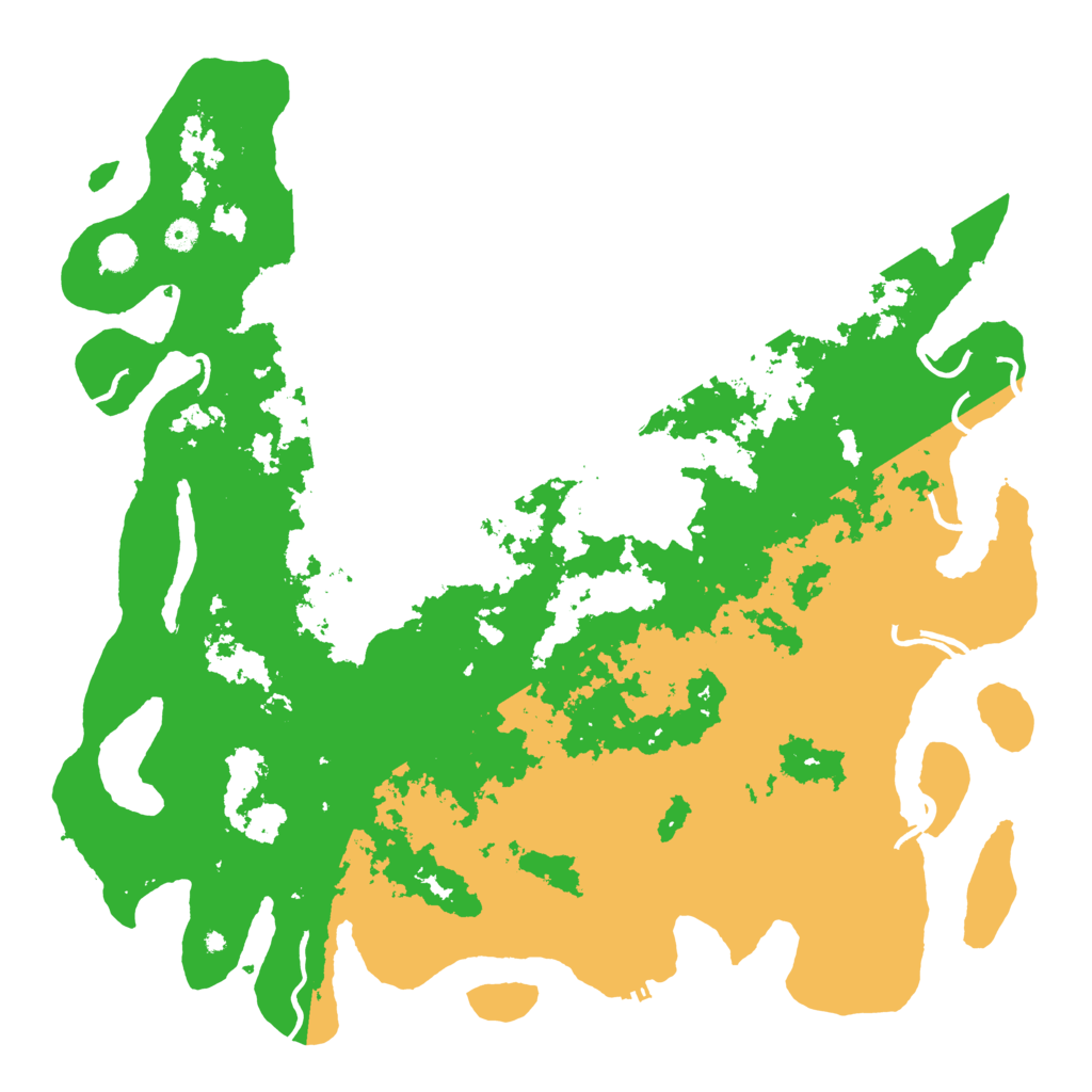 Biome Rust Map: Procedural Map, Size: 5000, Seed: 1014151769