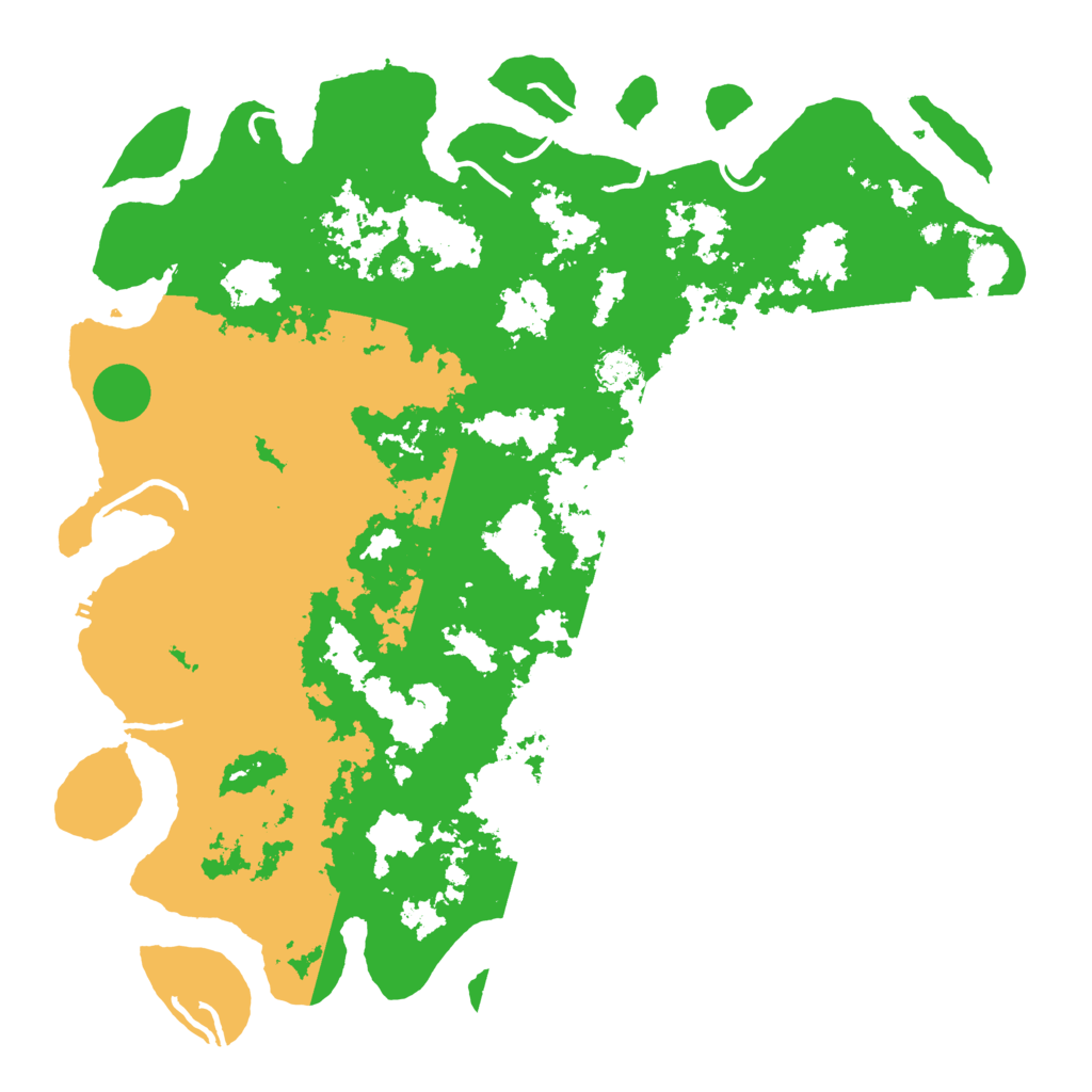 Biome Rust Map: Procedural Map, Size: 5000, Seed: 846774713