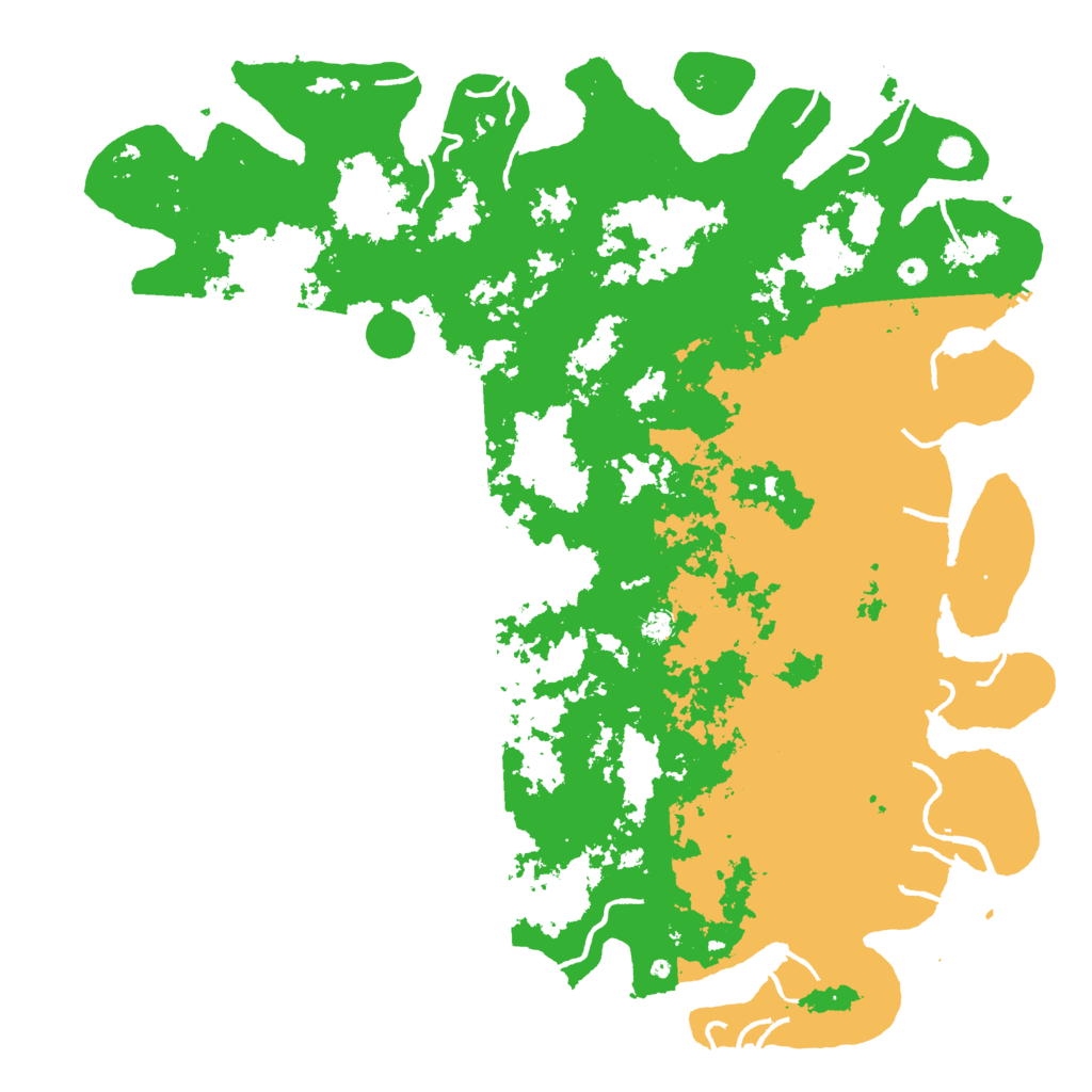 Biome Rust Map: Procedural Map, Size: 6000, Seed: 868882224