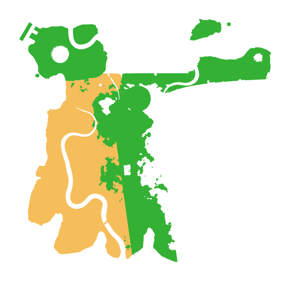 Biome Rust Map: Procedural Map, Size: 3000, Seed: 59022327