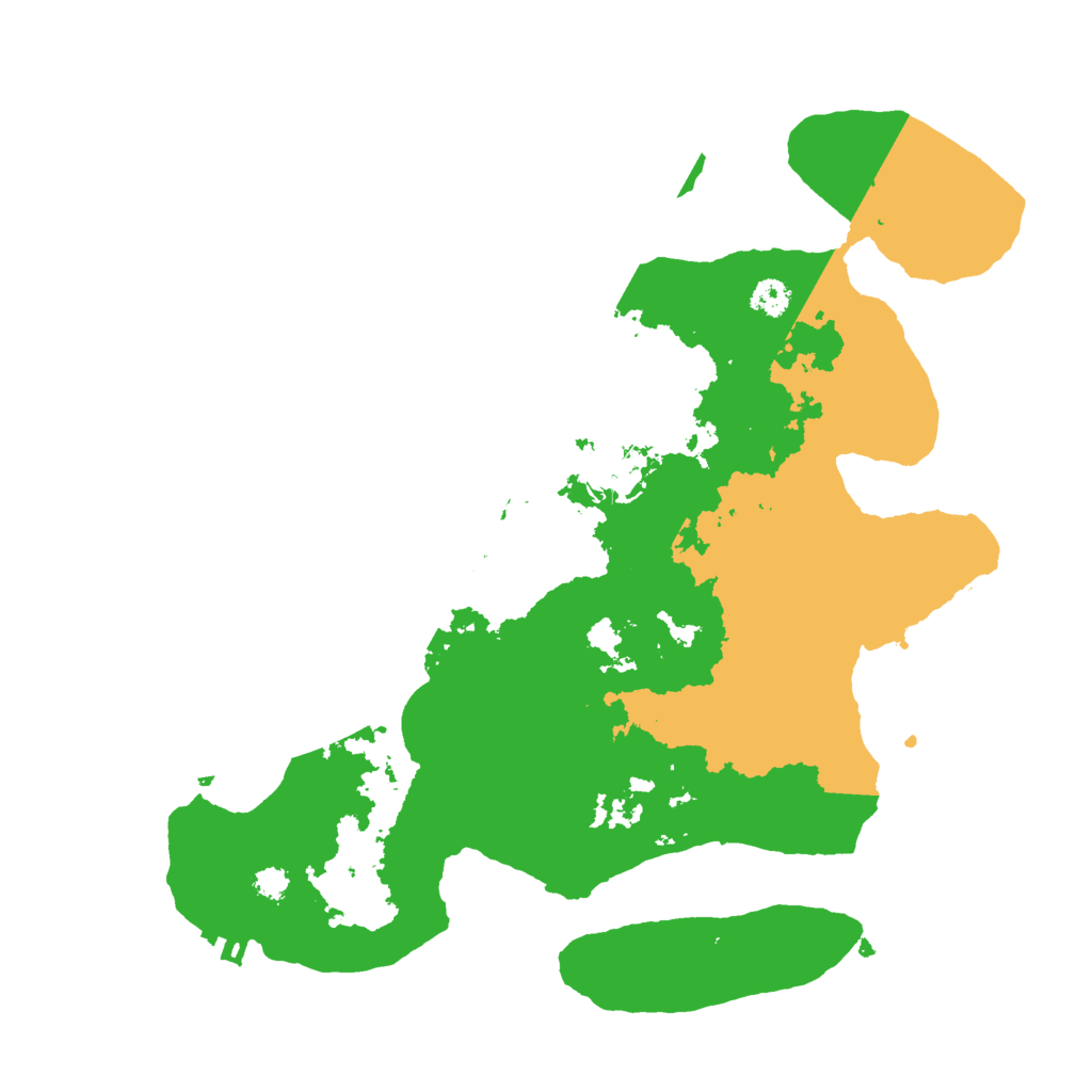 Biome Rust Map: Procedural Map, Size: 3000, Seed: 806263299