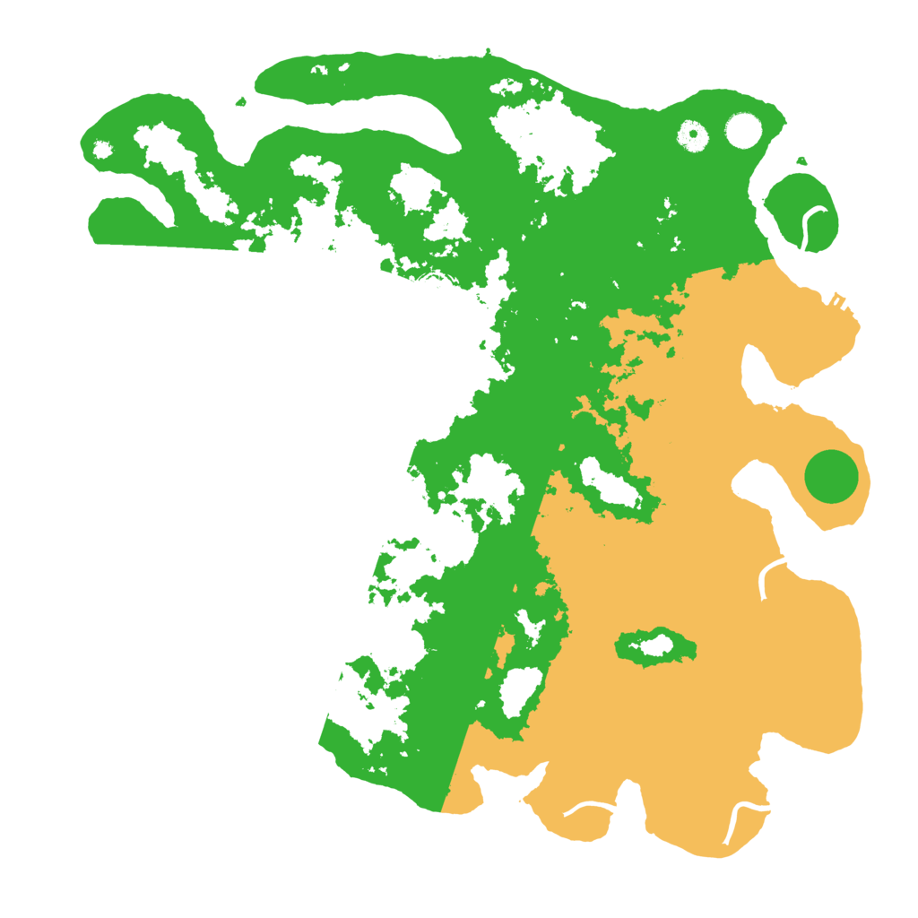 Biome Rust Map: Procedural Map, Size: 4500, Seed: 252630932