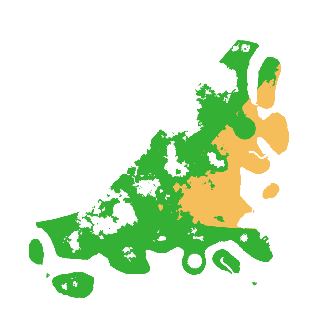 Biome Rust Map: Procedural Map, Size: 3800, Seed: 132210