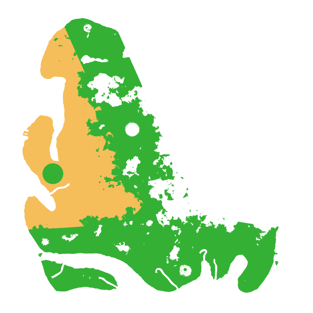 Biome Rust Map: Procedural Map, Size: 4000, Seed: 124668845