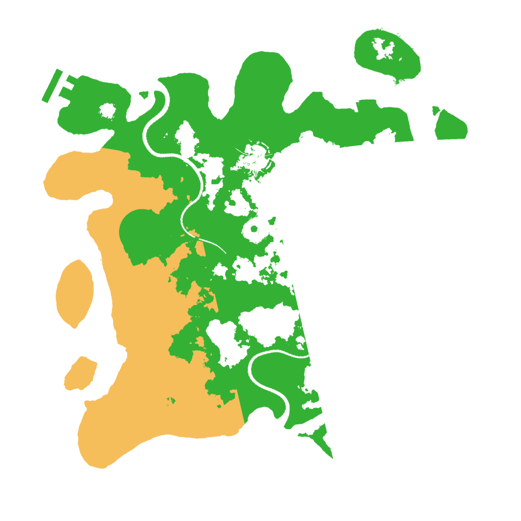 Biome Rust Map: Procedural Map, Size: 3000, Seed: 1919699033