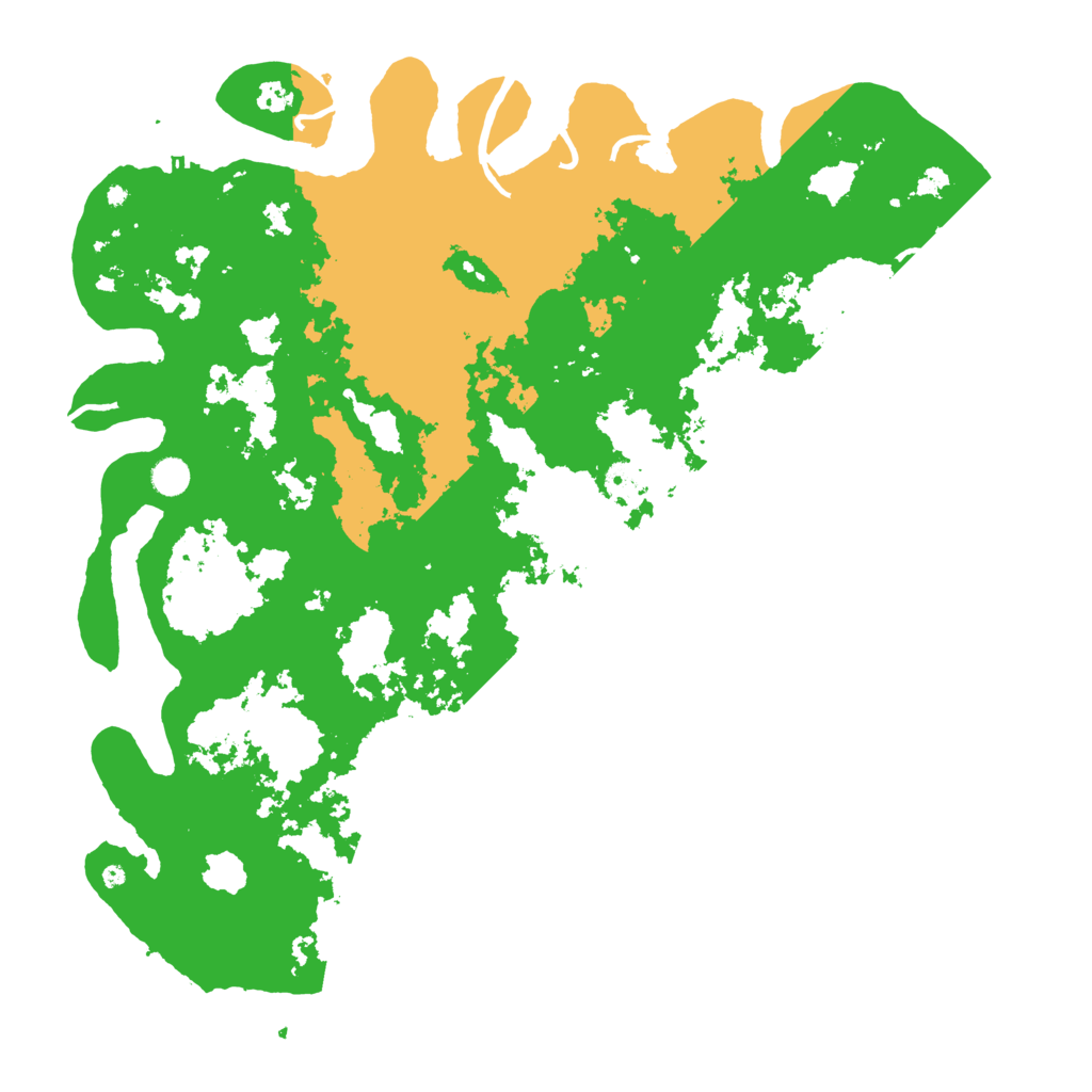 Biome Rust Map: Procedural Map, Size: 5000, Seed: 9876