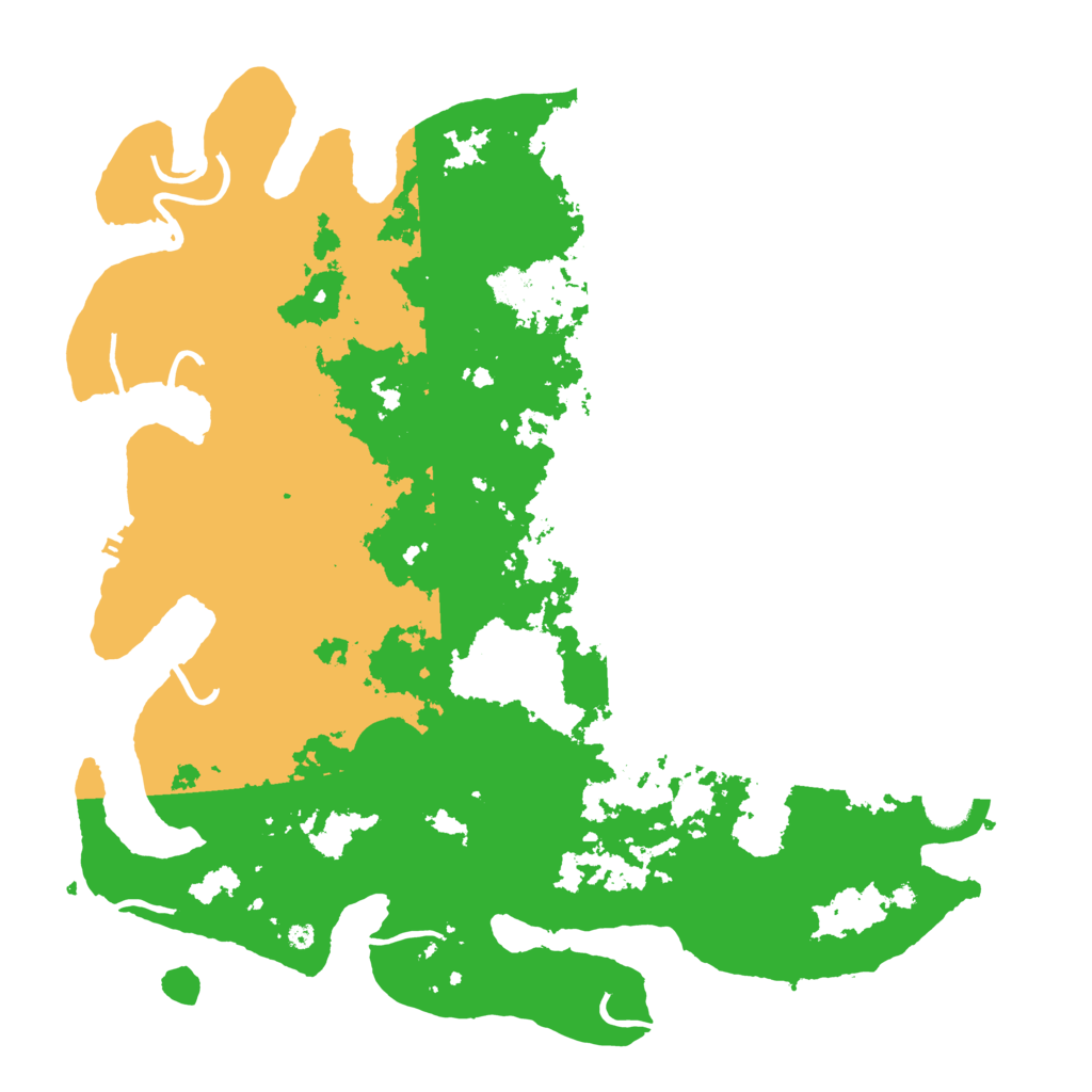 Biome Rust Map: Procedural Map, Size: 4300, Seed: 1690239119