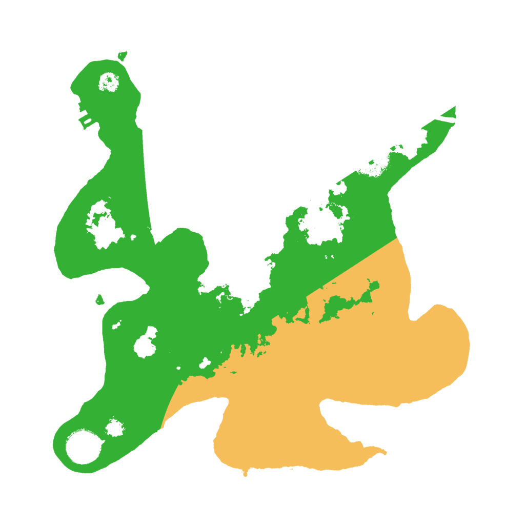 Biome Rust Map: Procedural Map, Size: 2700, Seed: 634479395