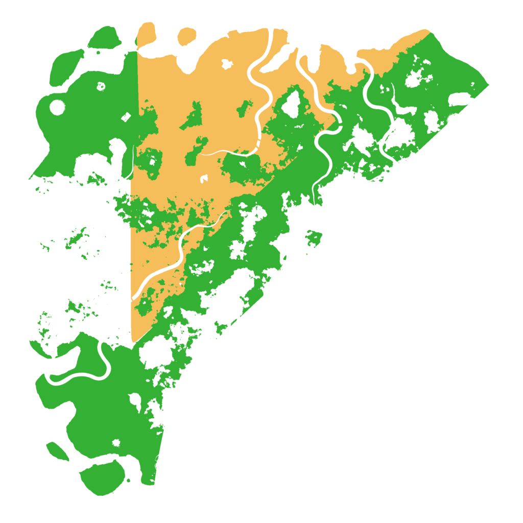 Biome Rust Map: Procedural Map, Size: 6000, Seed: 5555821