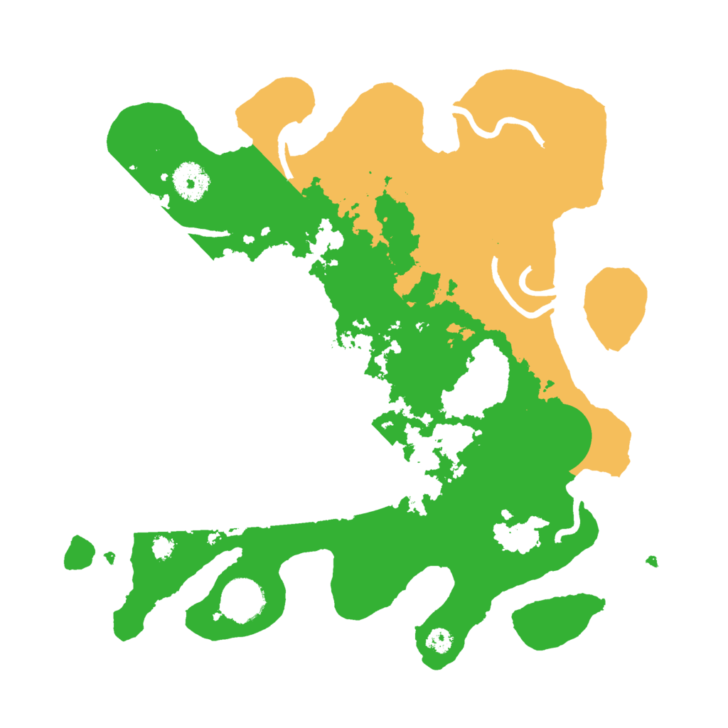 Biome Rust Map: Procedural Map, Size: 3000, Seed: 26325