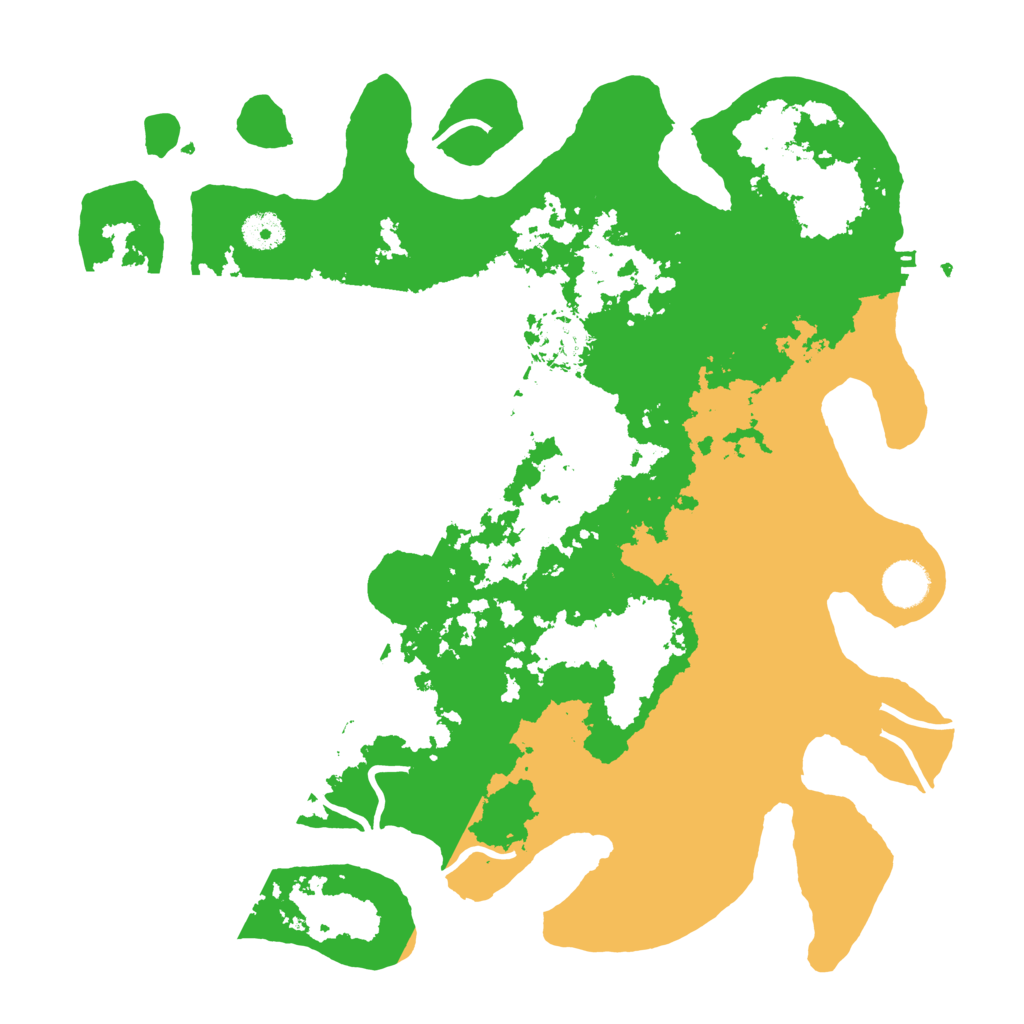 Biome Rust Map: Procedural Map, Size: 3850, Seed: 13378