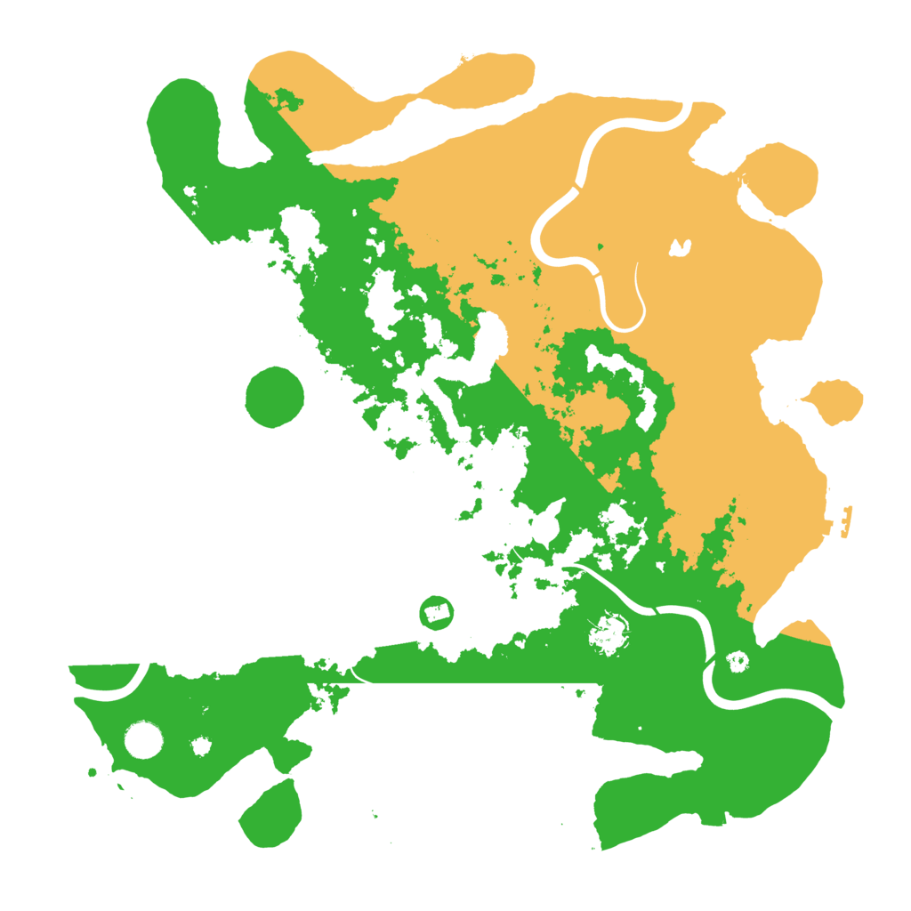 Biome Rust Map: Procedural Map, Size: 4250, Seed: 962751256