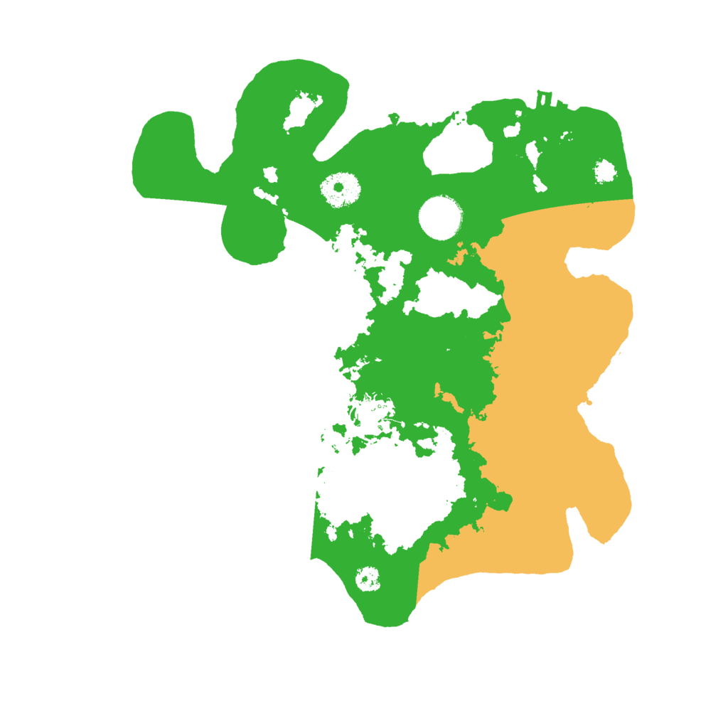 Biome Rust Map: Procedural Map, Size: 3000, Seed: 45676