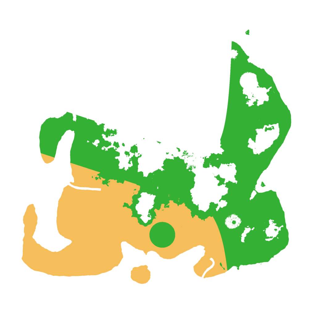 Biome Rust Map: Procedural Map, Size: 3250, Seed: 724087623