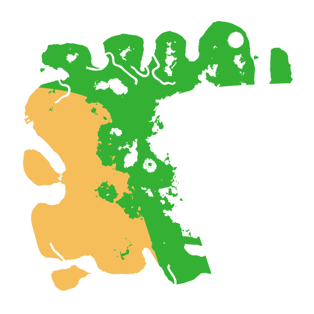 Biome Rust Map: Procedural Map, Size: 3500, Seed: 541618630
