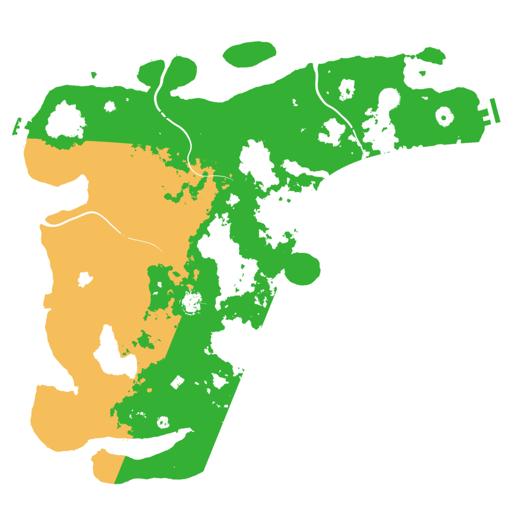Biome Rust Map: Procedural Map, Size: 4250, Seed: 236984