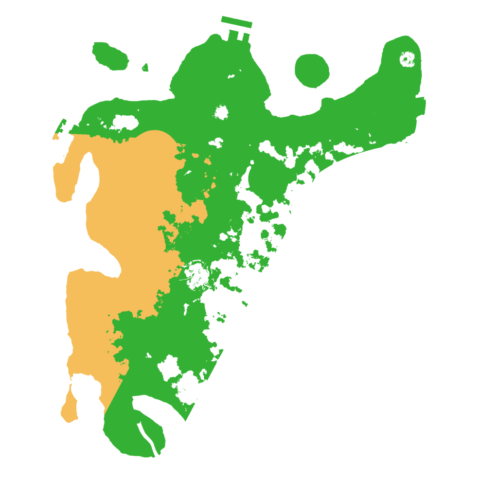Biome Rust Map: Procedural Map, Size: 3250, Seed: 1870661318