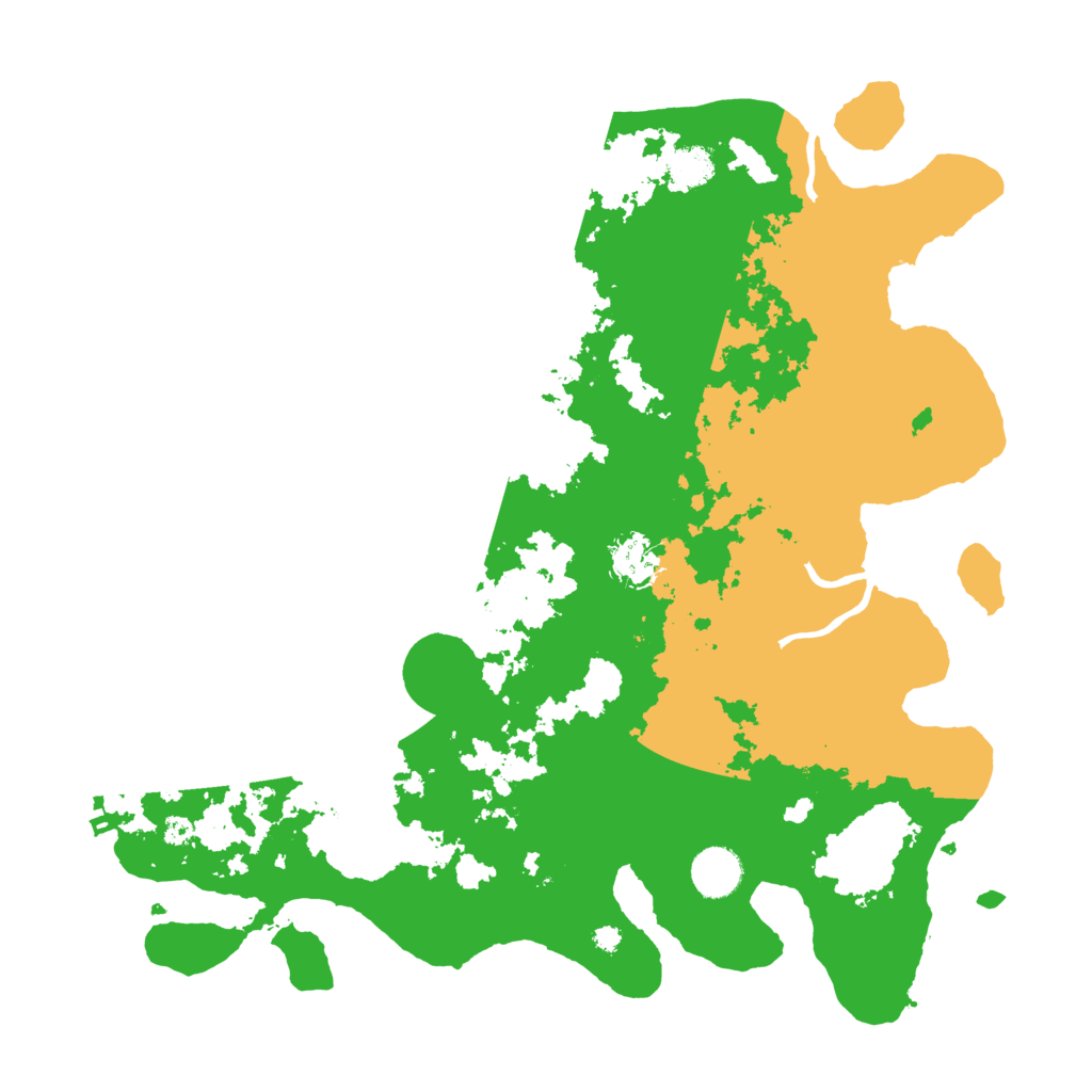Biome Rust Map: Procedural Map, Size: 3800, Seed: 912936370