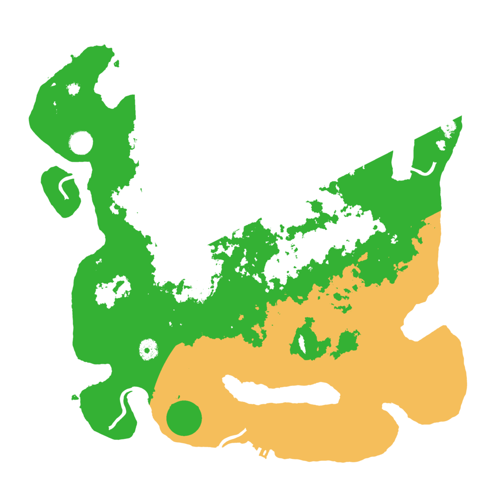 Biome Rust Map: Procedural Map, Size: 3750, Seed: 13756489