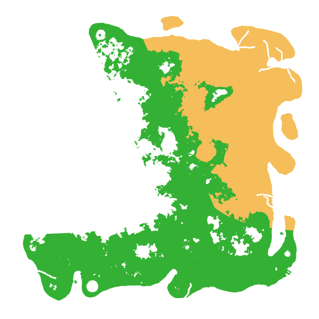 Biome Rust Map: Procedural Map, Size: 4800, Seed: 2042914737
