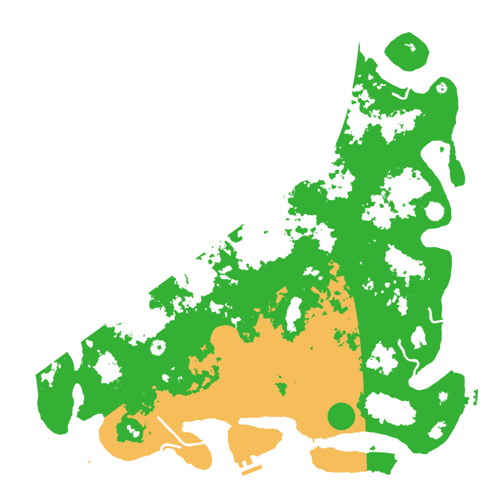 Biome Rust Map: Procedural Map, Size: 4800, Seed: 1790028521
