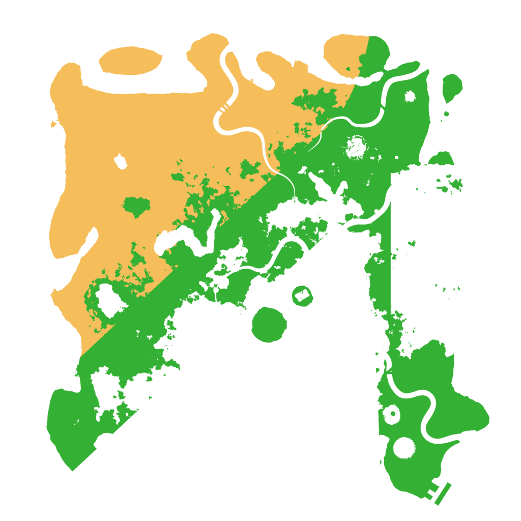Biome Rust Map: Procedural Map, Size: 4250, Seed: 35762910